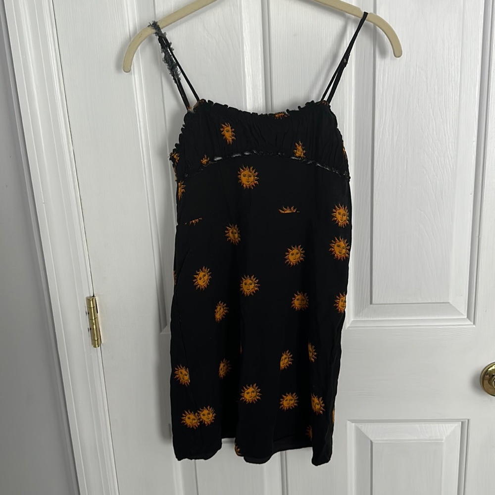 Little black sun dress